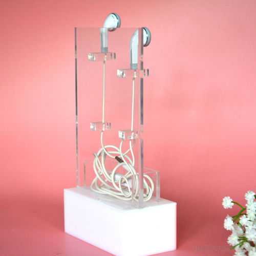 廠家直銷亞克力透明耳塞展示架小耳機展架亞克力藍牙耳機架定制 ,深圳市龍崗區力馳亞克力展示制品廠